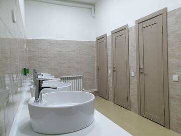 Фото номера Спальное место на двухъярусной кровати в общем номере для женщин Хостелы Station Hostel г. Атырау 8