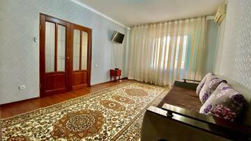 Фото номера Апартаменты с 1 спальней Апартаменты Sary Arka 39 г. Атырау 7