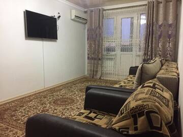 Фото номера Апартаменты с 2 спальнями Апартаменты Азаттык 60-33 г. Атырау 11